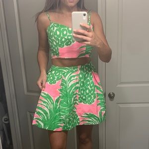 Lilly Pulitzer 2 piece set size 0